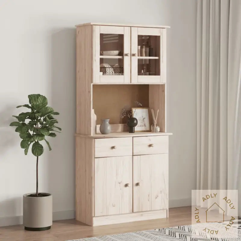 Topp Til Kommode Alta 77X30X92 Cm Heltre Furu