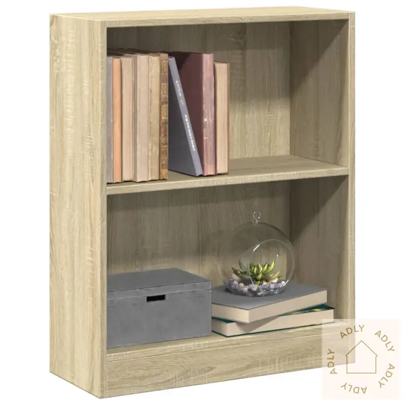 Bokhylle Sonoma Eik 60X24X76 Cm Konstruert Tre