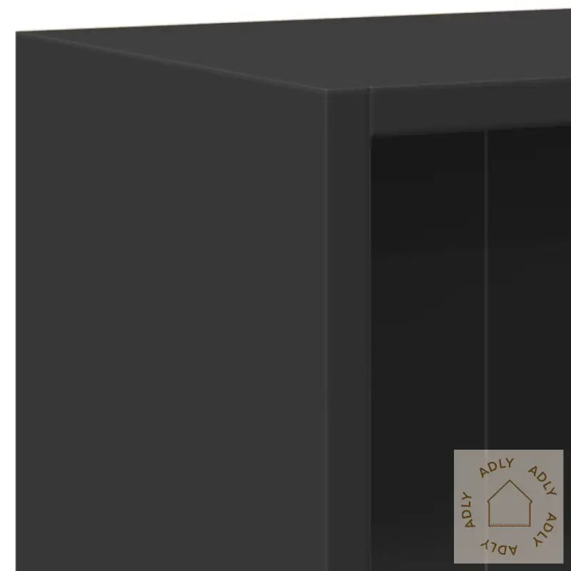 Bokhylle Svart 60X24X76 Cm Konstruert Tre