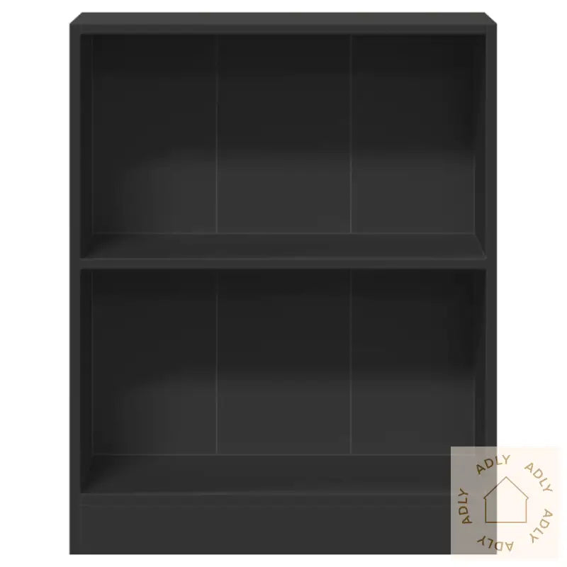 Bokhylle Svart 60X24X76 Cm Konstruert Tre
