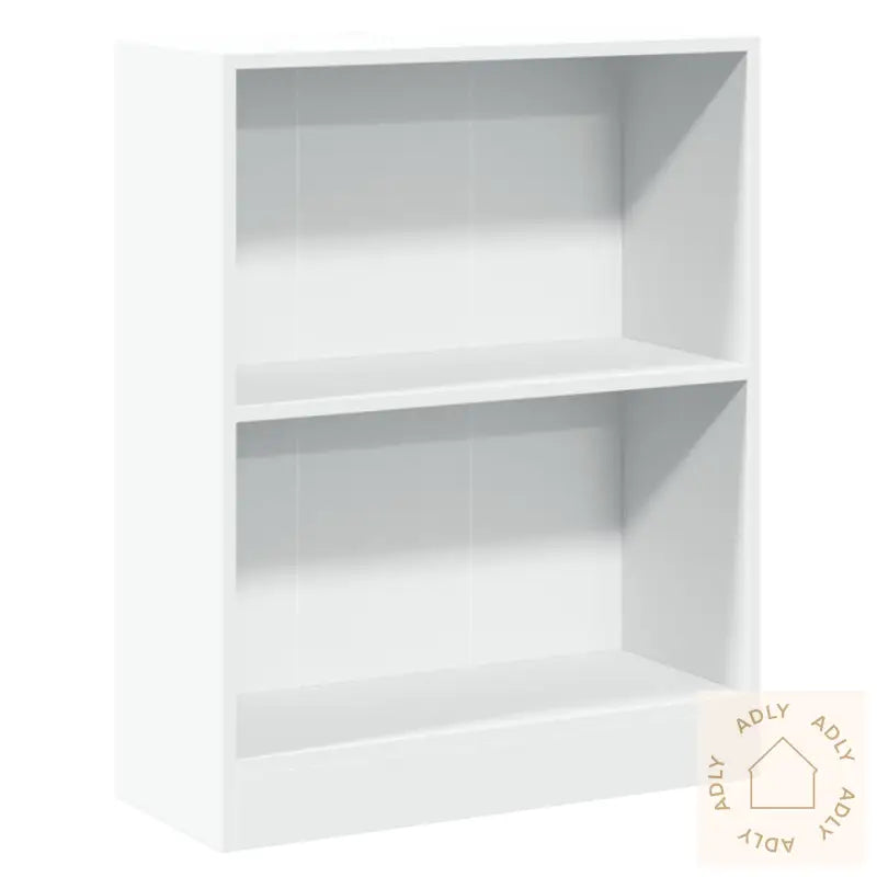 Bokhylle Hvit 60X24X76 Cm Konstruert Tre