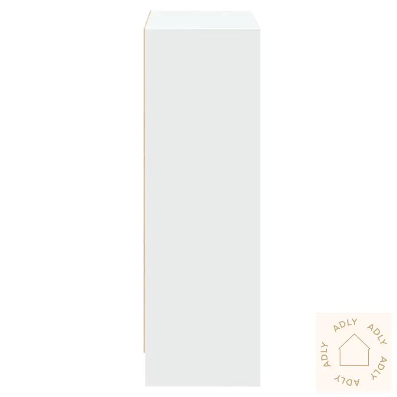 Bokhylle Hvit 60X24X76 Cm Konstruert Tre