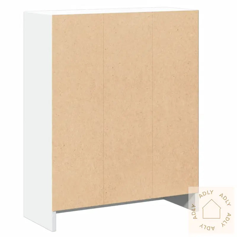 Bokhylle Hvit 60X24X76 Cm Konstruert Tre