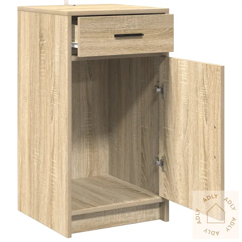 Sideboard Sonoma Eik 40X41X75 Cm Ingeniørtre
