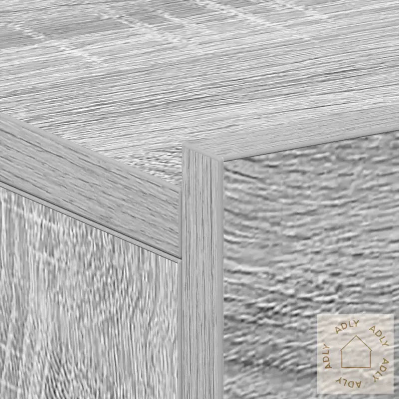 Flytende Nattbord Grå Sonoma 40X30X15 Cm Konstruert Tre