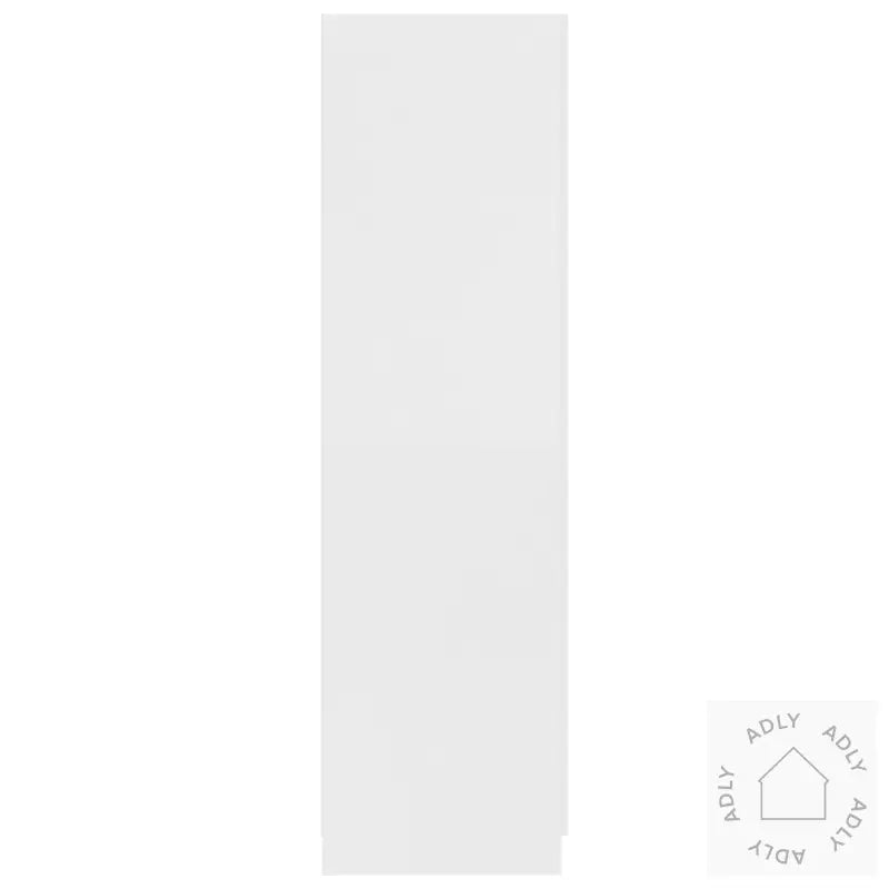 Garderobe Hvit 80X52X180 Cm Konstruert Tre