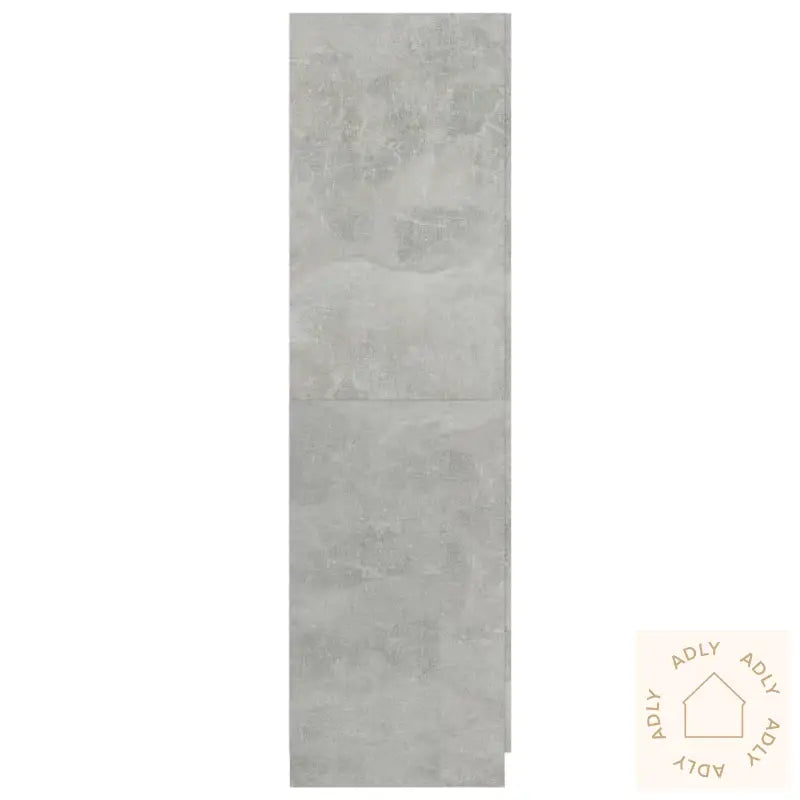 Garderobe Betonggrå 80X52X180 Cm Konstruert Tre