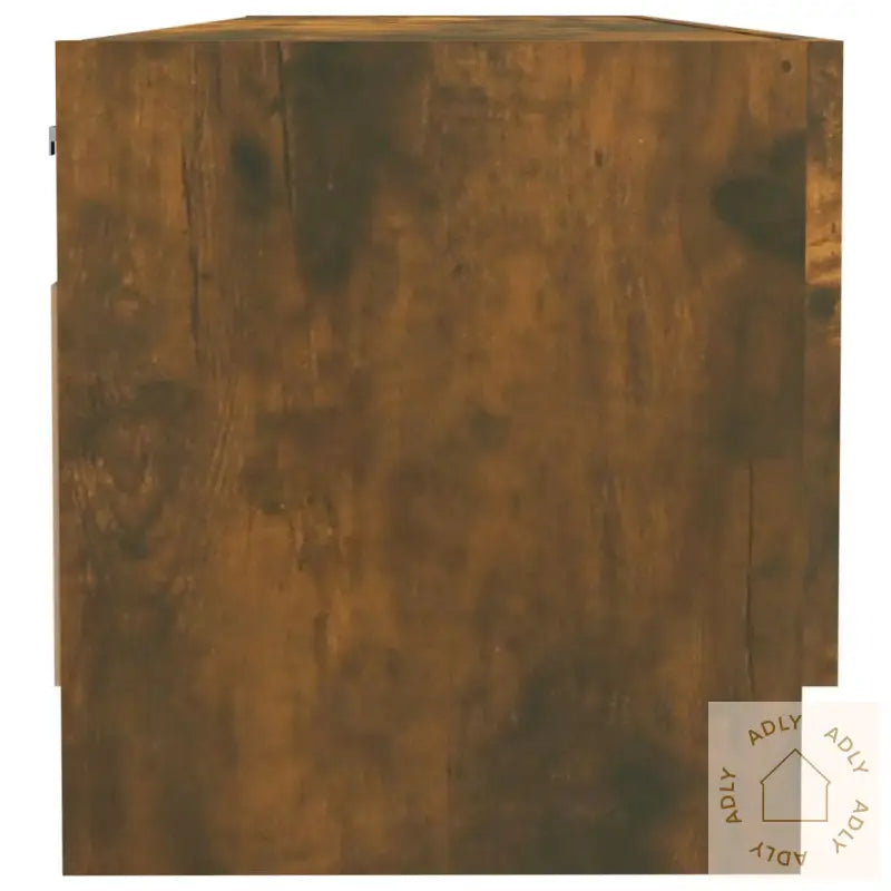 Garderobe Røkt Eik 100X32,5X35 Cm Konstruert Tre