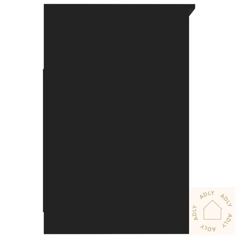 Kommode Svart 40X50X76 Cm Konstruert Tre