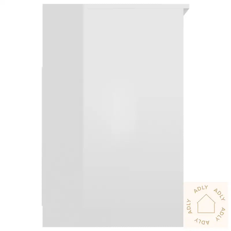 Kommode Høyglans Hvit 40X50X76 Cm Konstruert Tre