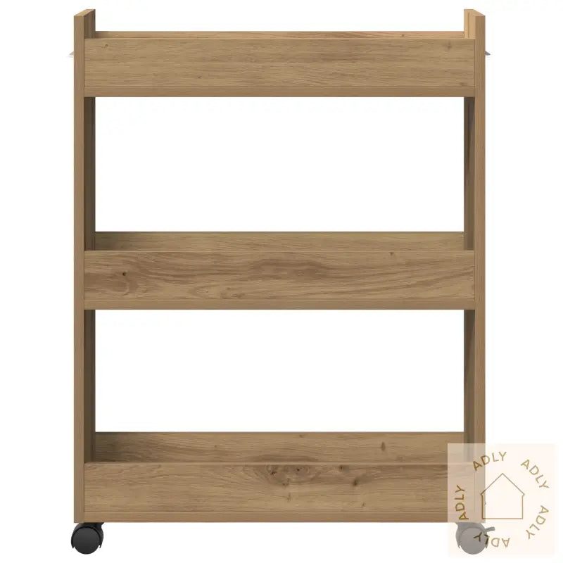 Rulleskap Artisan Eik 60X22X79 Cm Konstruert Tre