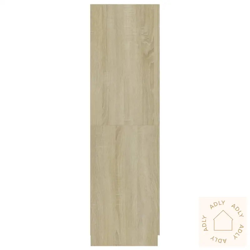 Garderobe Sonoma Eik 80X52X180 Cm Konstruert Tre