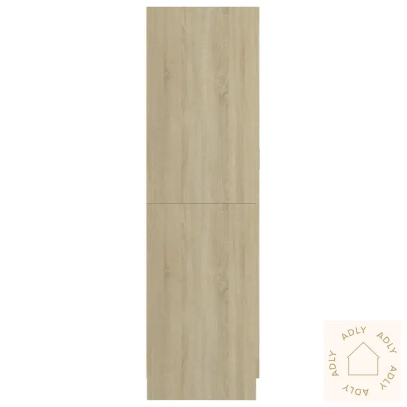 Garderobe Sonoma Eik 82,5X51,5X180 Cm Konstruert Tre