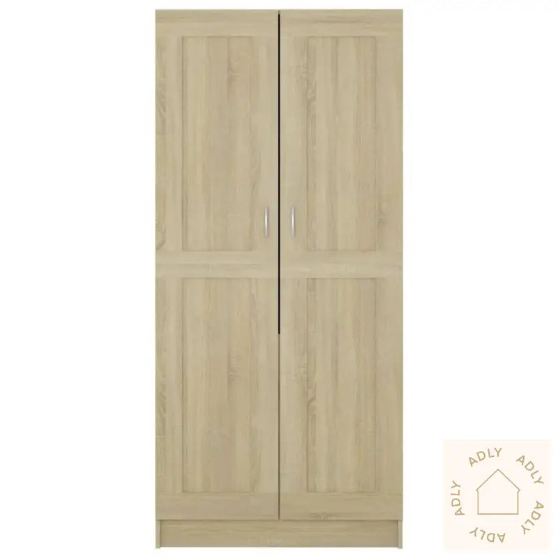 Garderobe Sonoma Eik 82,5X51,5X180 Cm Konstruert Tre