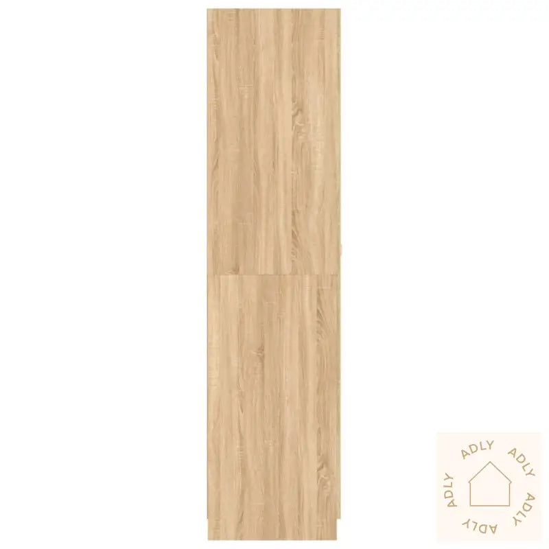 Garderobe Sonoma Eik 90X52X200 Cm Konstruert Tre