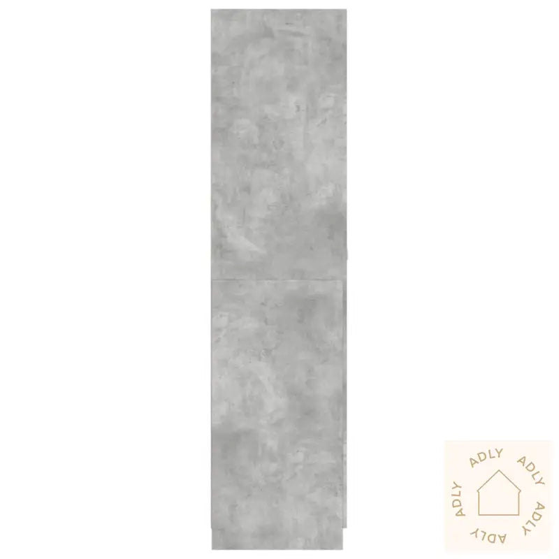 Garderobe Betonggrå 90X52X200 Cm Konstruert Tre