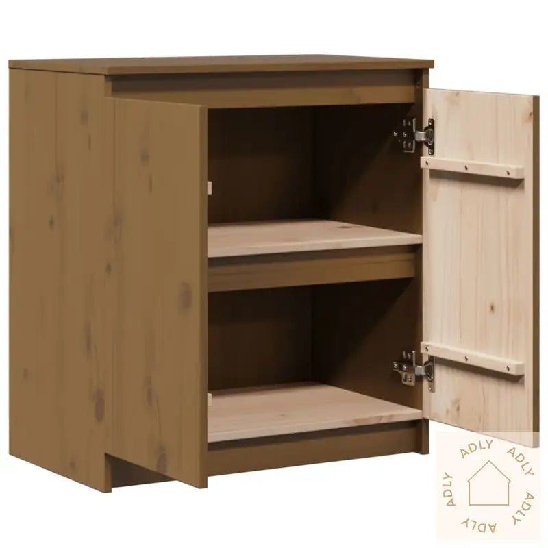 Sideskap Honningbrun 60X36X65 Cm Heltre Furu