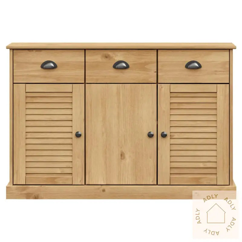 Skjenk Med Skuffer Vigo 113X40X75 Cm Heltre Furu