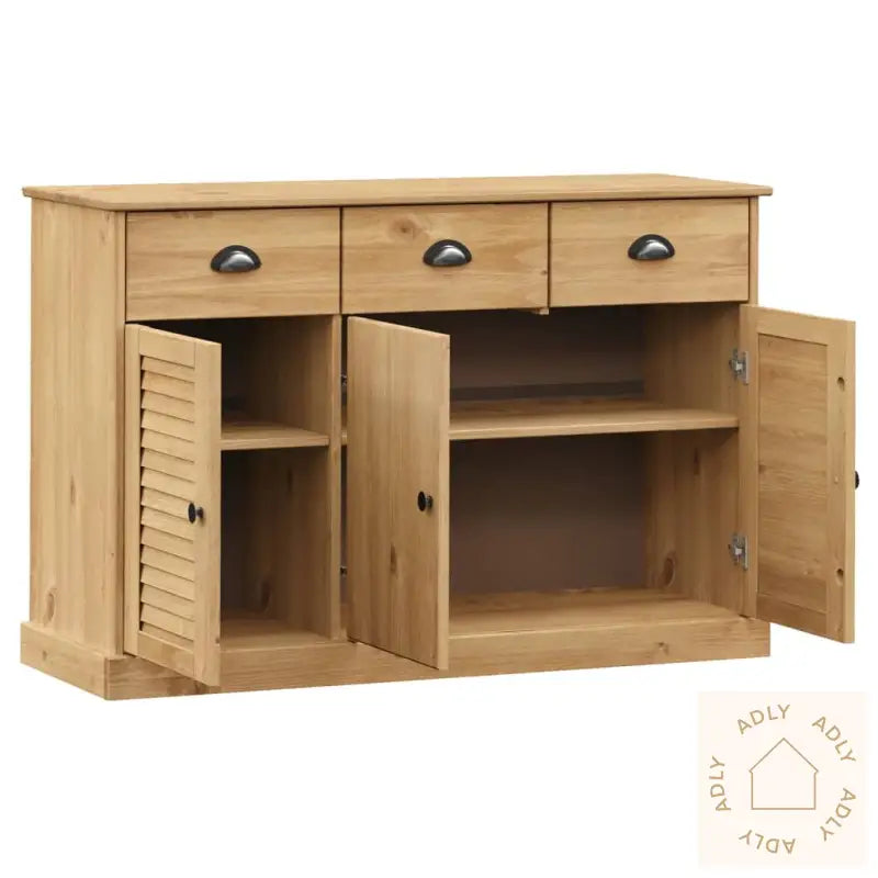 Skjenk Med Skuffer Vigo 113X40X75 Cm Heltre Furu