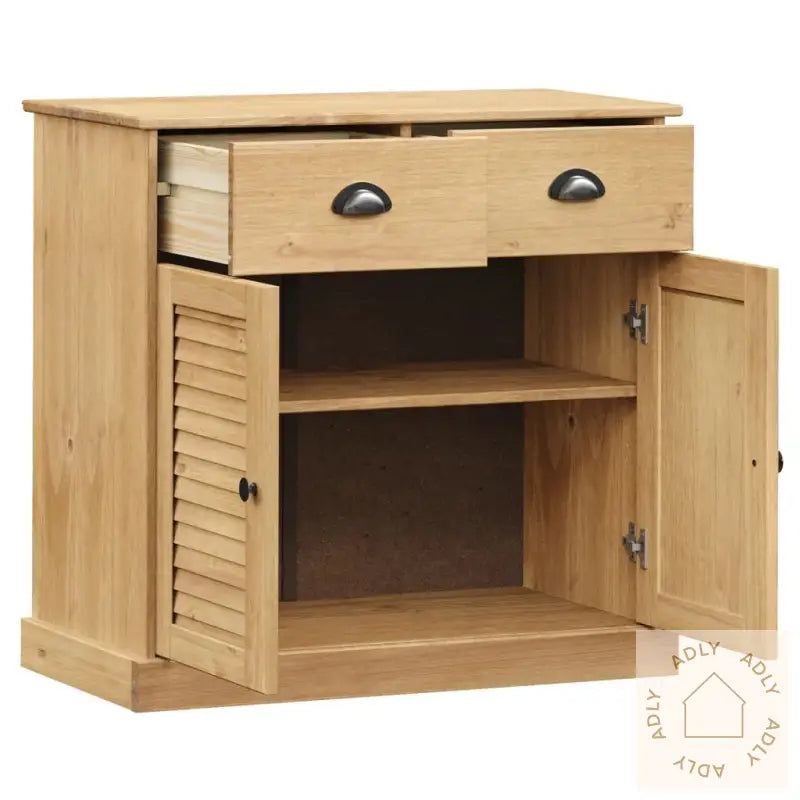 Skjenk Med Skuffer Vigo 78X40X75 Cm Heltre Furu