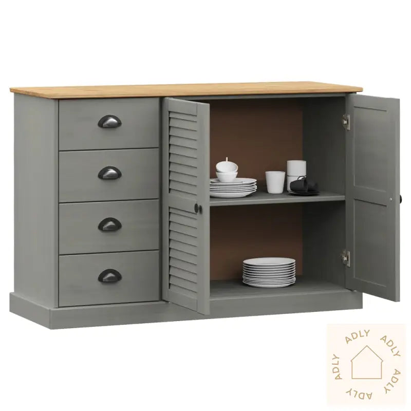 Skjenk Med Skuffer Vigo 113X40X75 Cm Heltre Furu
