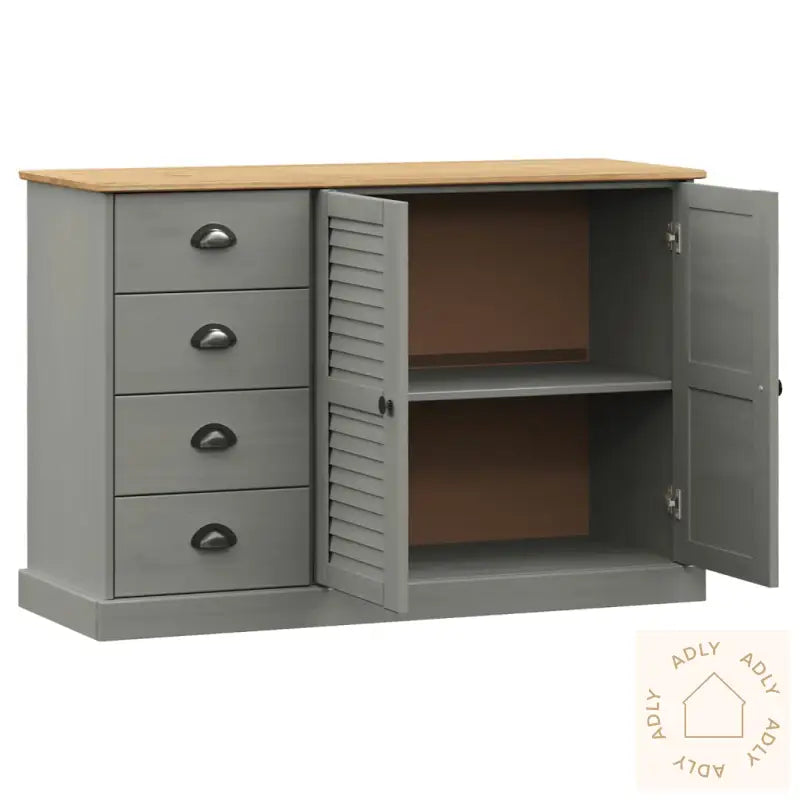 Skjenk Med Skuffer Vigo 113X40X75 Cm Heltre Furu