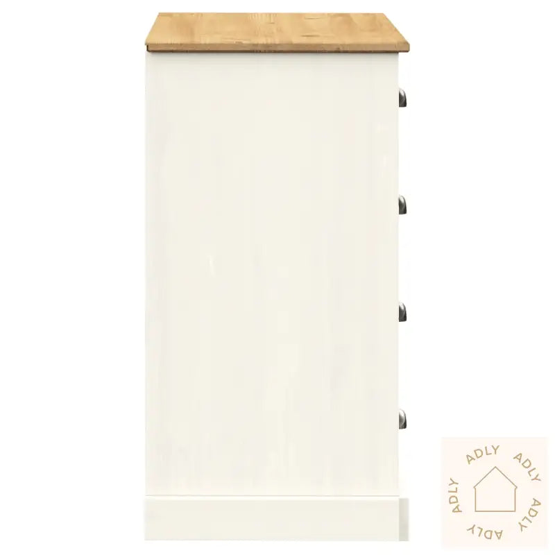 Skjenk Med Skuffer Vigo 113X40X75 Cm Heltre Furu