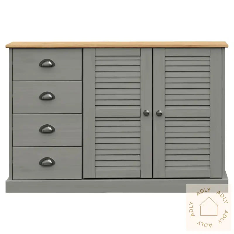 Skjenk Med Skuffer Vigo 113X40X75 Cm Heltre Furu