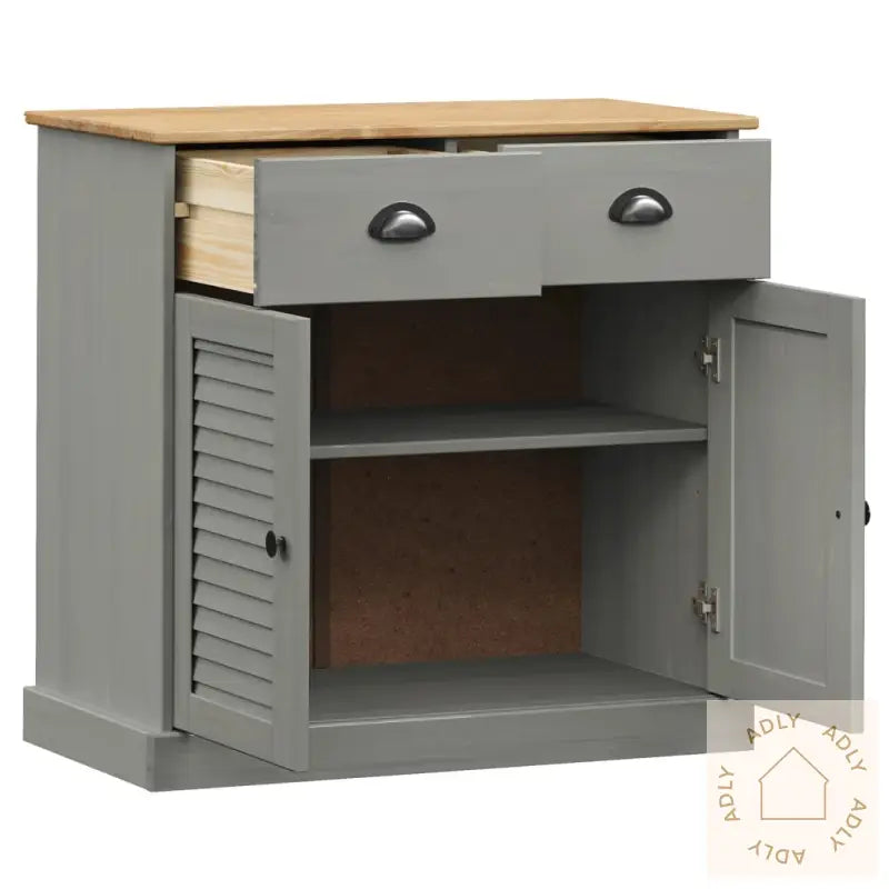 Skjenk Med Skuffer Vigo 78X40X75 Cm Heltre Furu