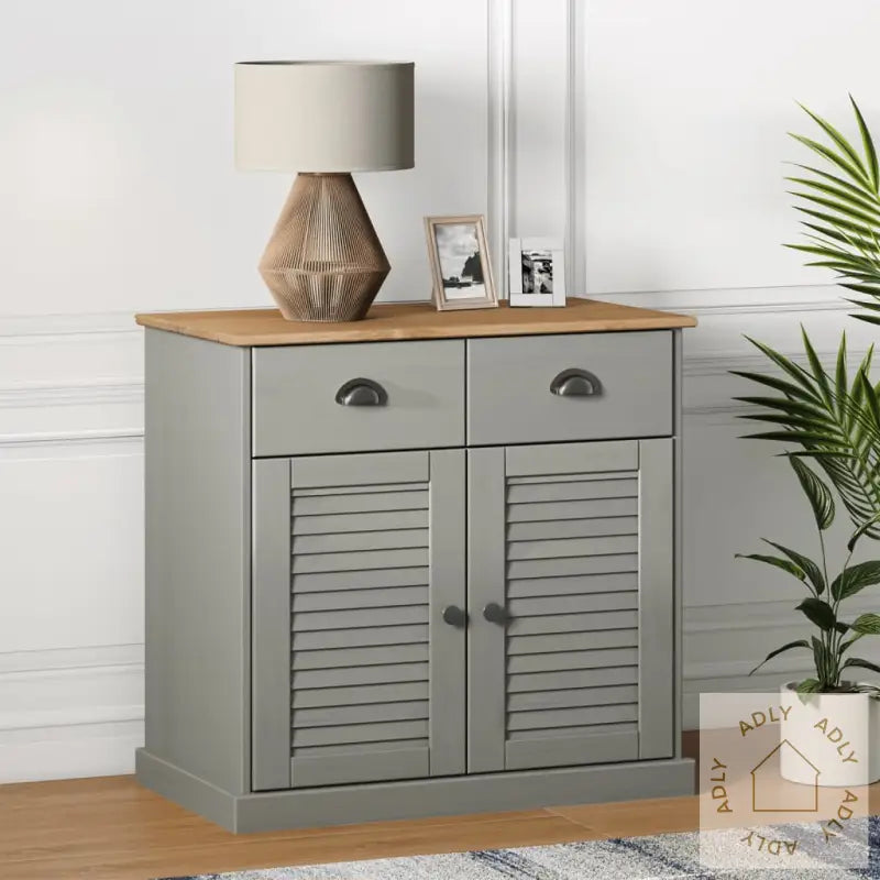 Skjenk Med Skuffer Vigo 78X40X75 Cm Heltre Furu