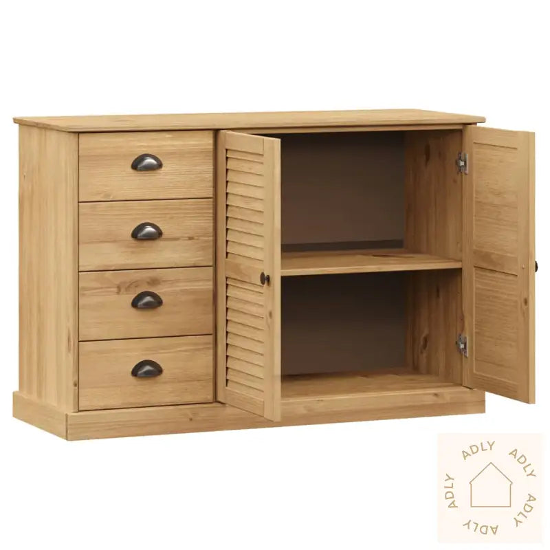 Skjenk Med Skuffer Vigo 113X40X75 Cm Heltre Furu