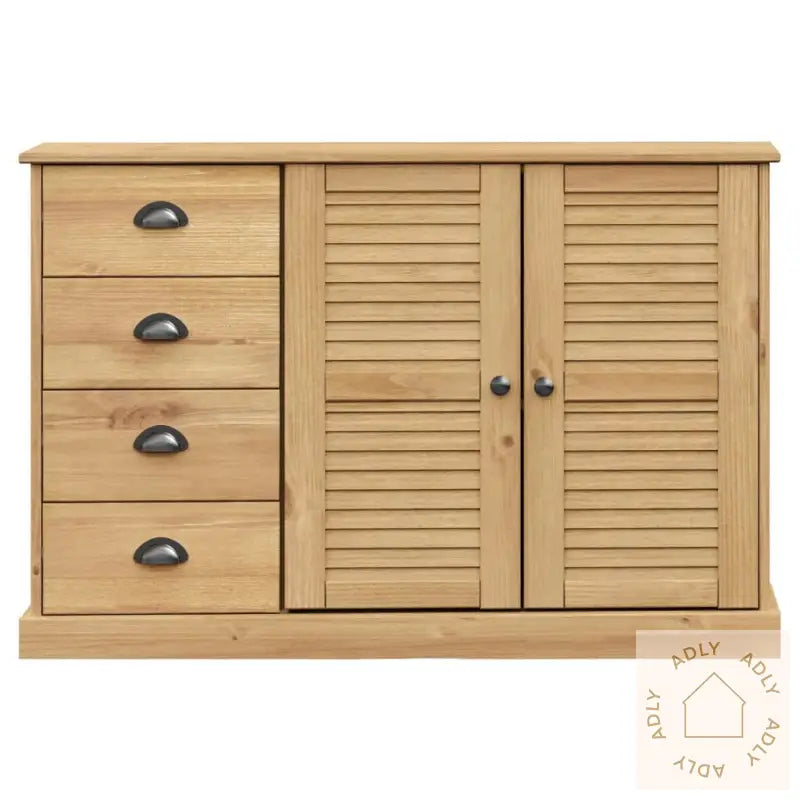 Skjenk Med Skuffer Vigo 113X40X75 Cm Heltre Furu