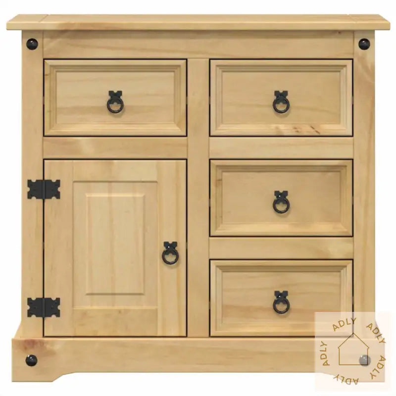 Skjenk Corona 87X40X76 Cm Heltre Furu