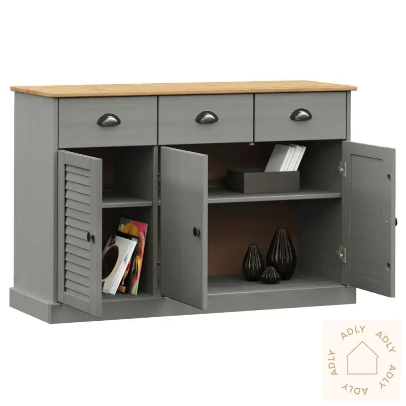 Skjenk Med Skuffer Vigo 113X40X75 Cm Heltre Furu