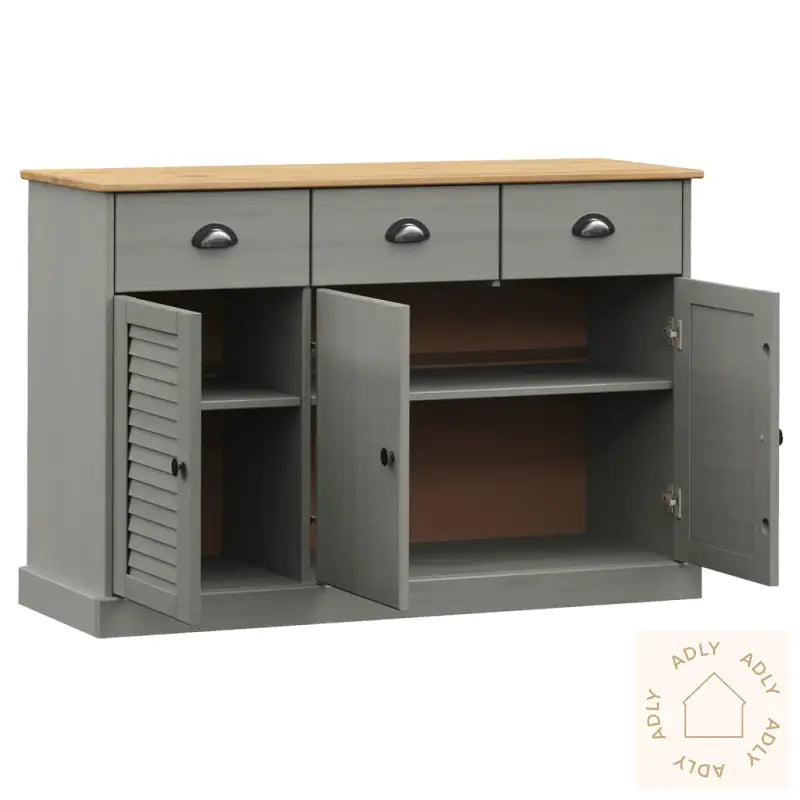 Skjenk Med Skuffer Vigo 113X40X75 Cm Heltre Furu