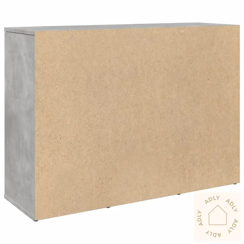 Skjenk Betonggrå 90,5X29,5X65 Cm Konstruert Tre