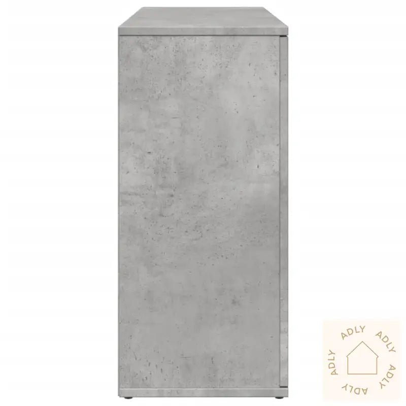 Skjenk Betonggrå 90,5X29,5X65 Cm Konstruert Tre