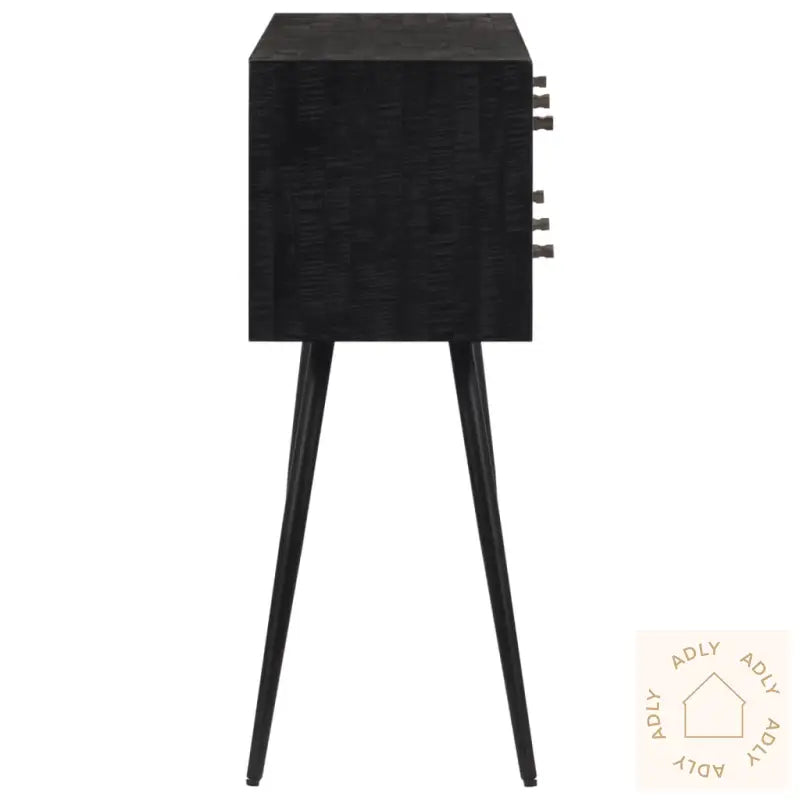 Konsollbord Med Skuffer 116X30X76 Cm Gjenvunnet Heltre Teak