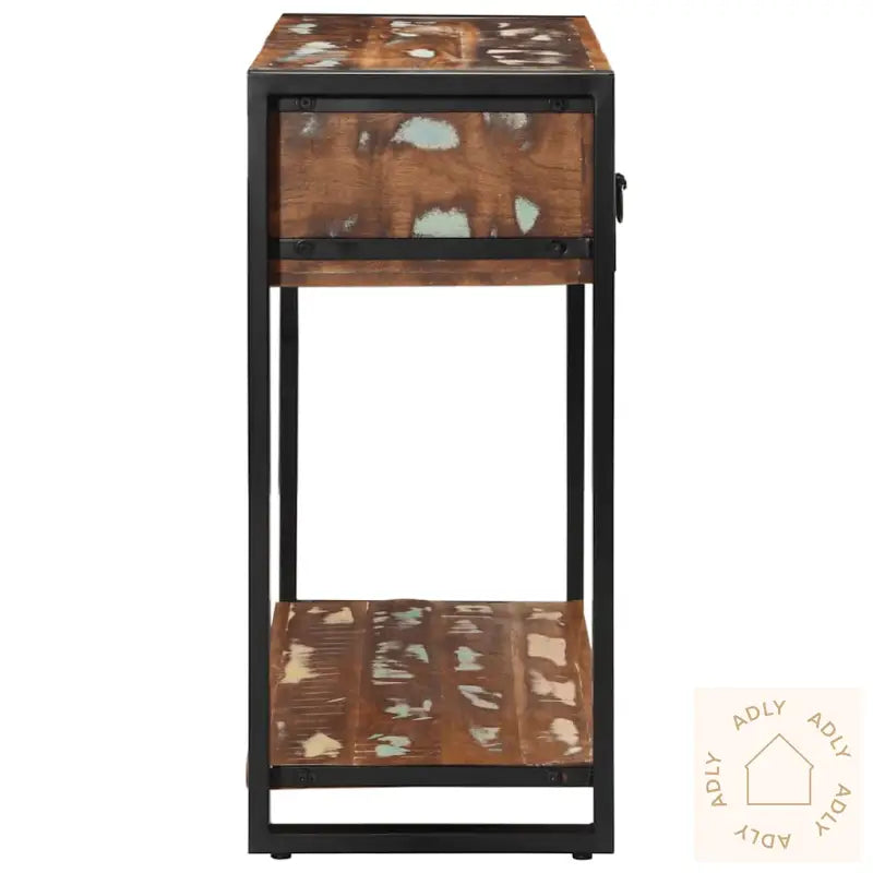 Konsollbord Flerfarget 100X35X75 Cm Gjenvunnet Heltre