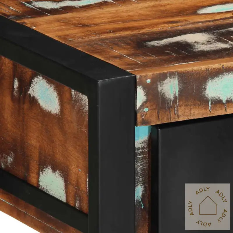 Konsollbord Flerfarget 100X35X75 Cm Gjenvunnet Heltre