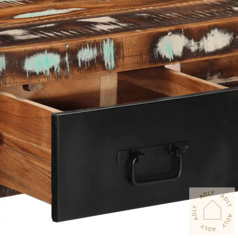 Konsollbord Flerfarget 100X35X75 Cm Gjenvunnet Heltre