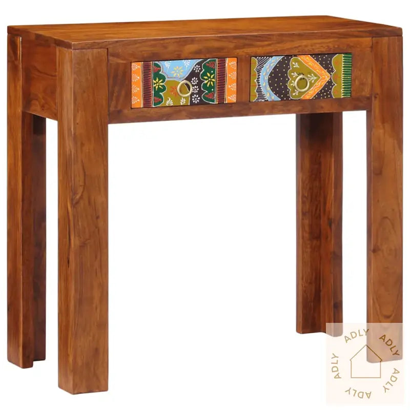 Konsollbord 80X35X75 Cm Heltre Akasie