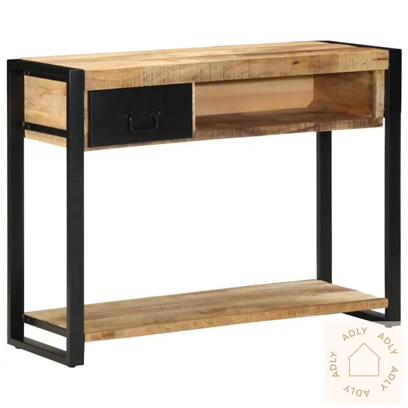 Konsollbord 100X35X75 Cm Grovt Heltre Mangotre