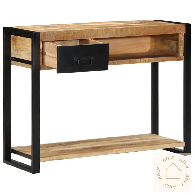 Konsollbord 100X35X75 Cm Grovt Heltre Mangotre