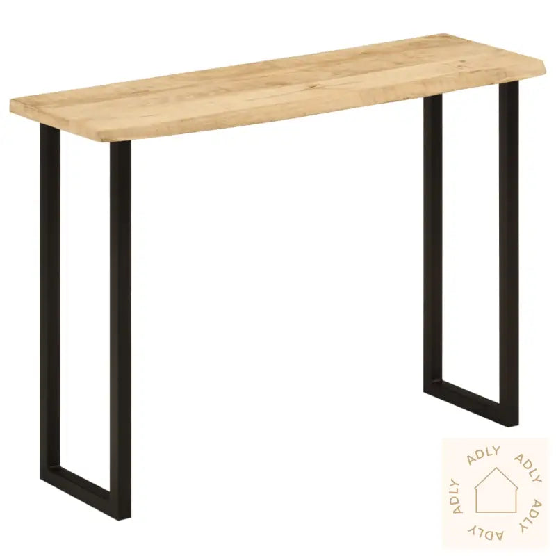 Konsollbord Med Naturlig Kant 105X33X76 Cm Heltre Akasie