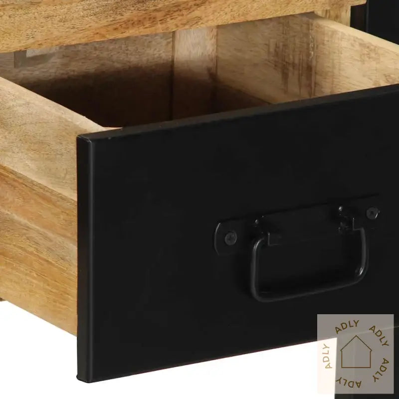 Konsollbord 100X35X75 Cm Grovt Heltre Mangotre