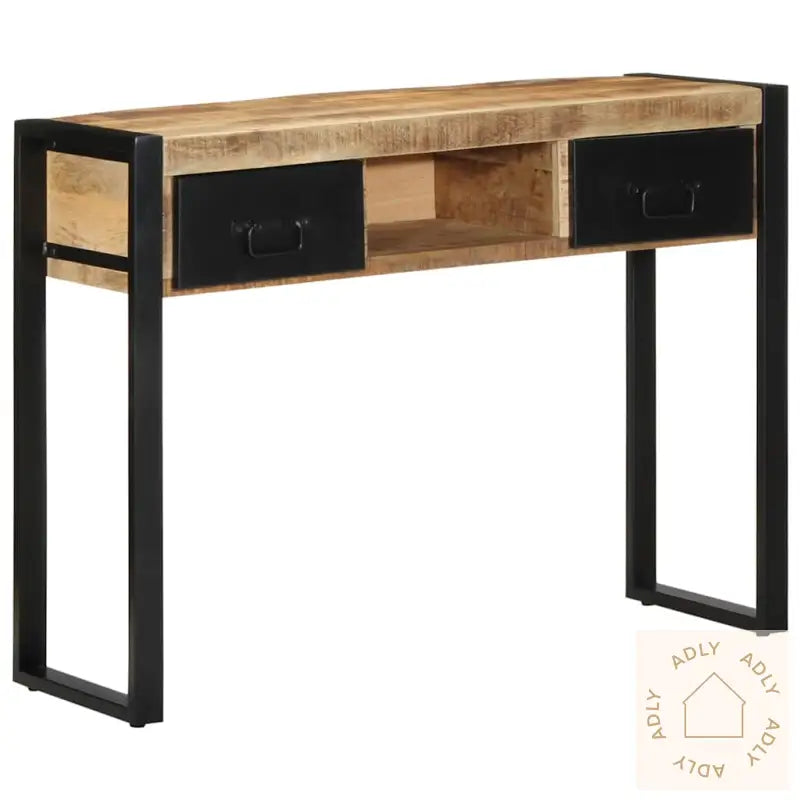 Konsollbord 100X35X75 Cm Grovt Heltre Mangotre