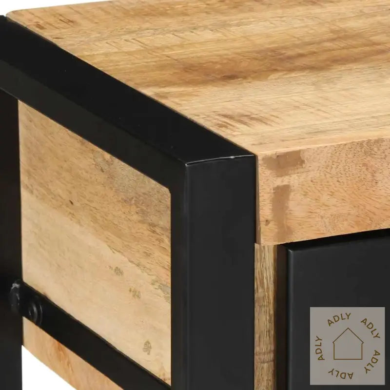 Konsollbord 100X35X75 Cm Grovt Heltre Mangotre