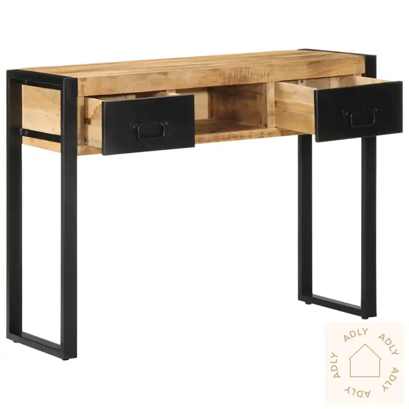 Konsollbord 100X35X75 Cm Grovt Heltre Mangotre