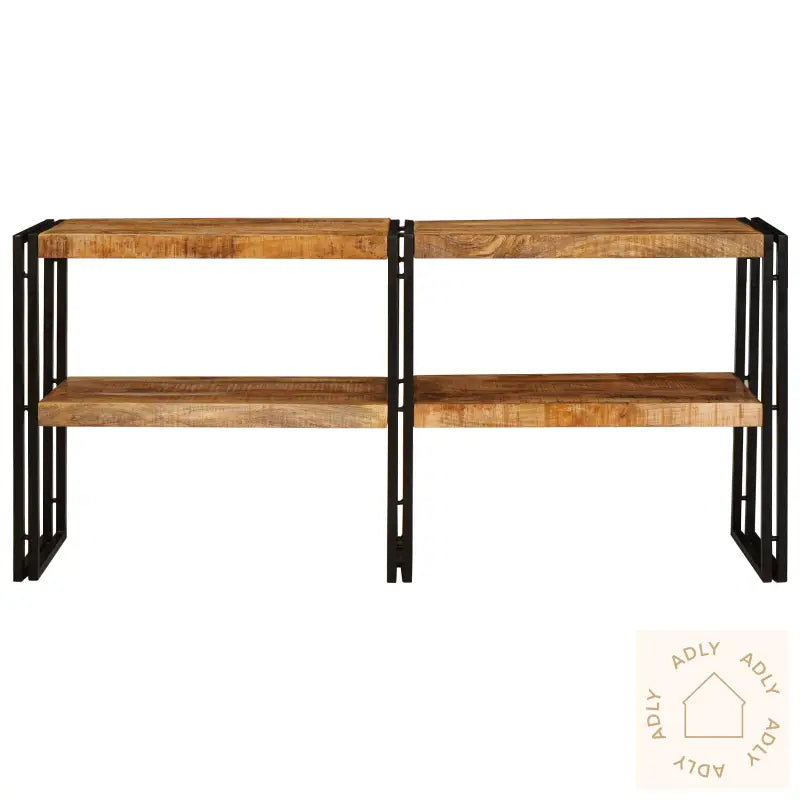 Konsollbord 160X33X75 Cm Solid Ruft Tre Mango
